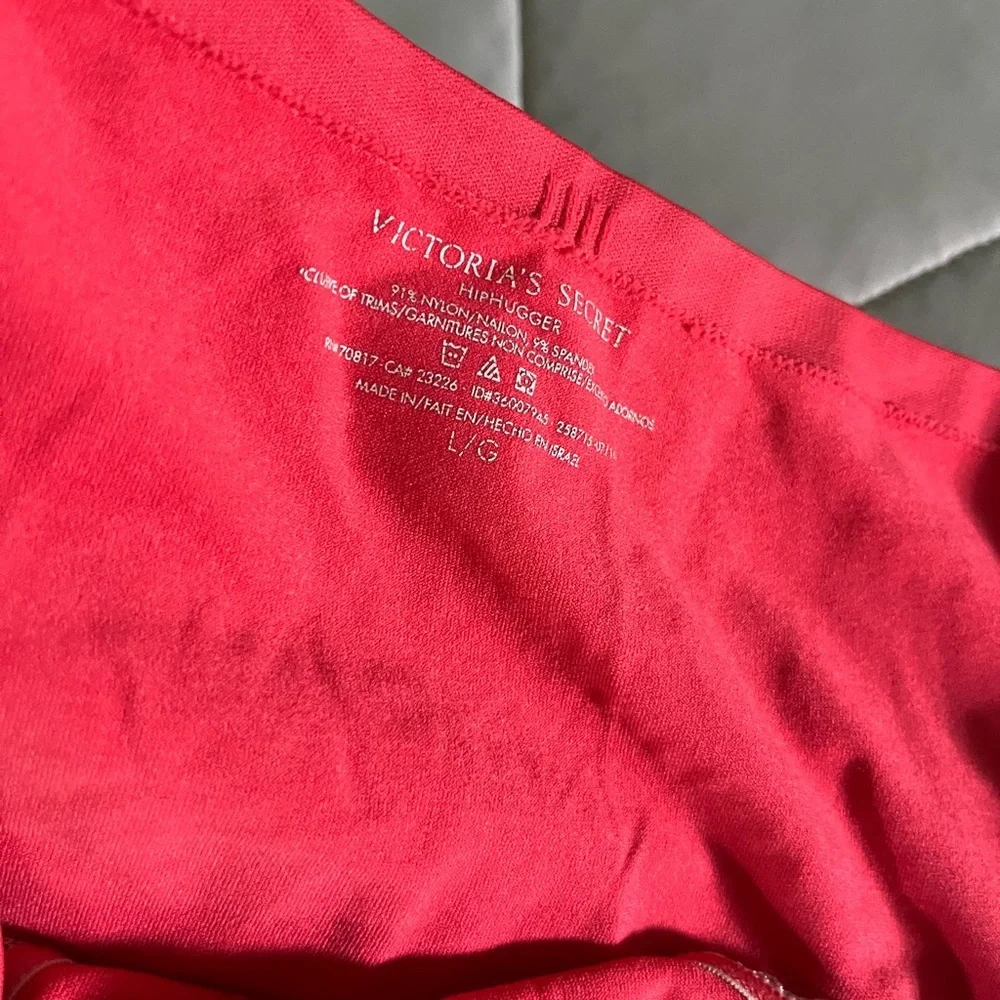 VS Hiphuggers Bright Coral Floral Pattern Large